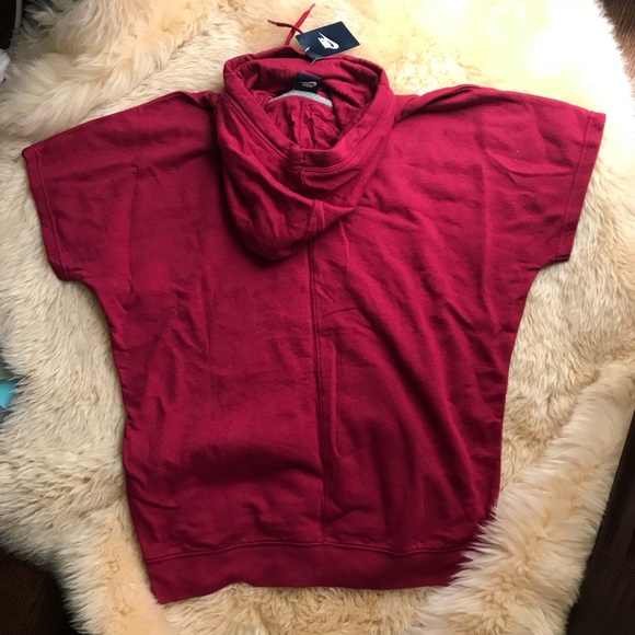 NWT Nike oversized short sleeve hoodie in size m - Picture 4 of 6